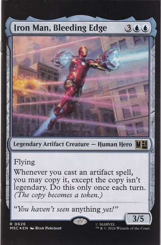Iron man mtg variant - iron,