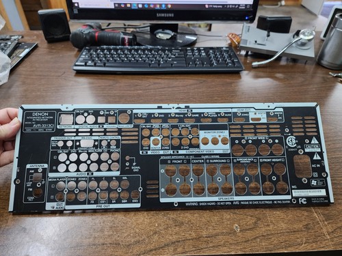 Denon avr 3313ci pannello - denon, avr-3313ci