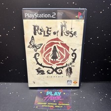 RULE OF ROSE PS2 NTSC JAP - GIAPPONESE JAPAN PLAYSTATION 2 OTTIMO STATO