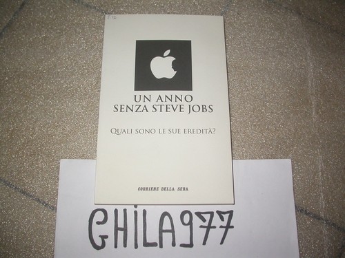 Libro anno senza steve - anno,