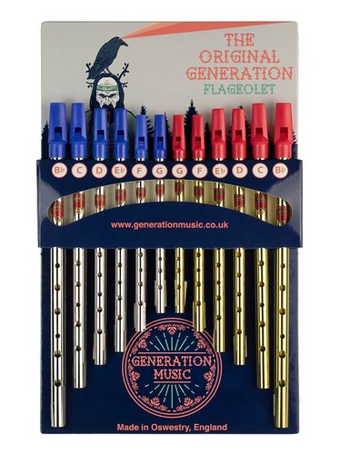 Generation music tin - tin, whistle
