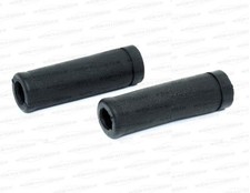 Manopole gomma tipo originale con foro x Harley Davidson Sportster Dyna Softail 