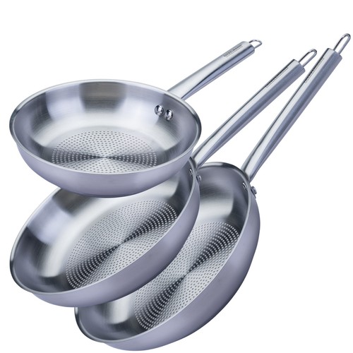 Set padelle trimetallo - set,