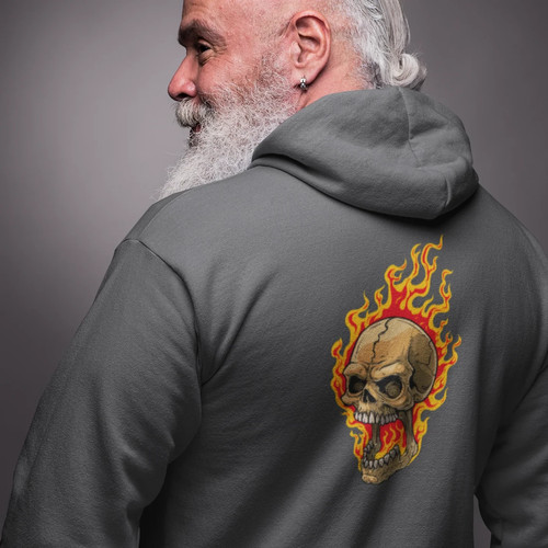 Felpa full zip uomo di - felpa, da