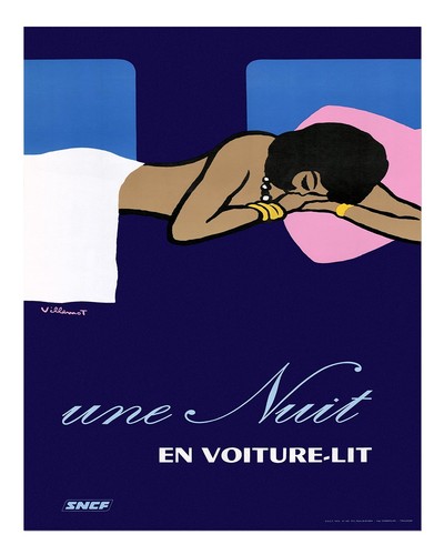 Elegante poster dormiente arte