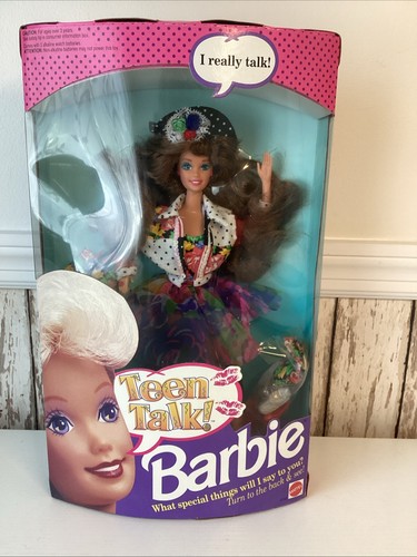 Teen talk 1991 barbie 5745 - 1991!,