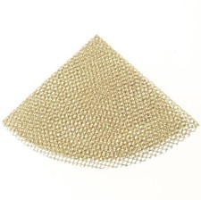 50 PZ Velo metallic rete tonda