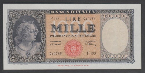 Rep italiana 1000 lire - rep.,