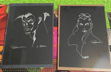 diabolik giuseppe palumbo eva kant original art sketch 