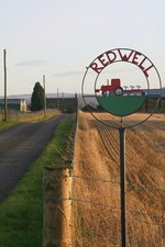 Photo 6x4 Redwell Farm sign