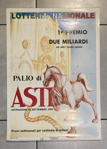 1992 lotteria nazionale palio - lotteria,