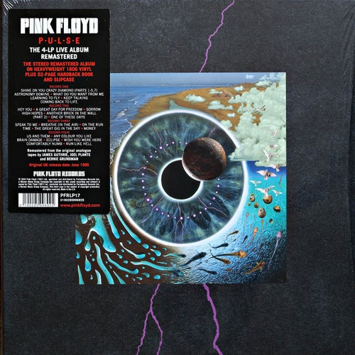 Pink floyd pulse 4xlp - pulse,