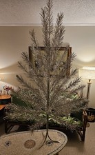 Vintage Star Brand Sparkler 6' Aluminum Christmas Tree 46 Branches with Box
