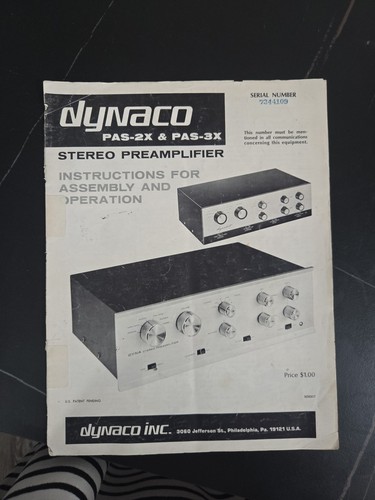 Dynaco pas 3x - dynaco, pas-3x