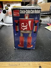 Robot lattina coca-cola trasformabile vintage anni 80 nuovo spedizione gratuita