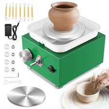 Tornio per Ceramica Tornio per Argilla 2000 giri/min Velocità Regolabile con