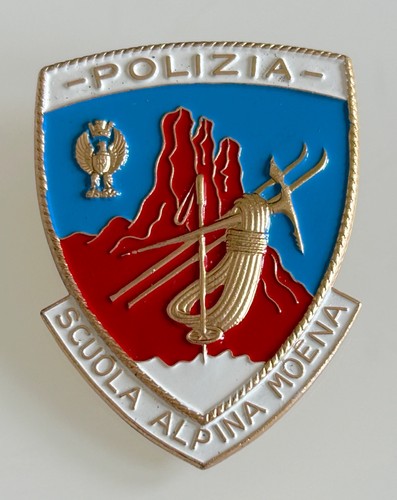 Spilla polizia scuola - spilla, alpina