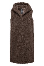 Bomboogie Teddy Gilet lungo da