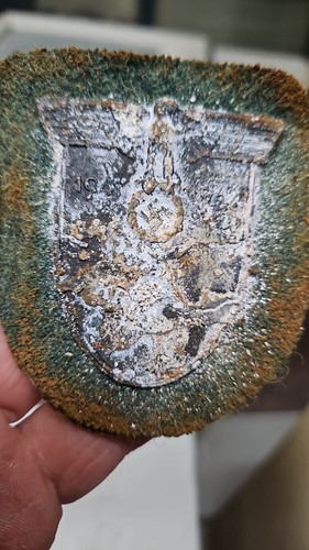 Militaria distintivo scavo - distintivo, di