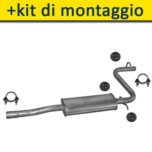 Silenziatore marmitta - silenziatore,
