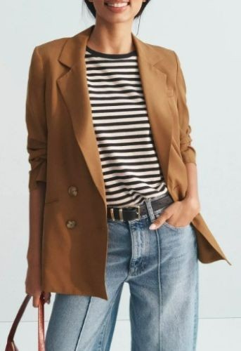 Giacca blazer doppiopetto