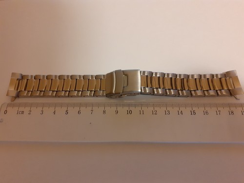 Correa para reloj - 22mm, acero