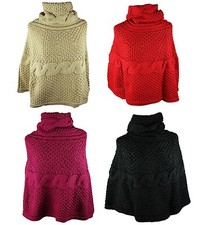 Poncho maglione maglione