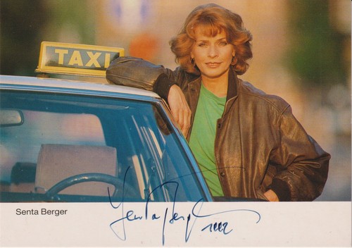 Senta berger autografo - senta,