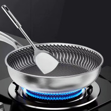 Wok Padella Acciaio Inox 316