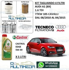 Tagliando filtri 5lt olio - 4,