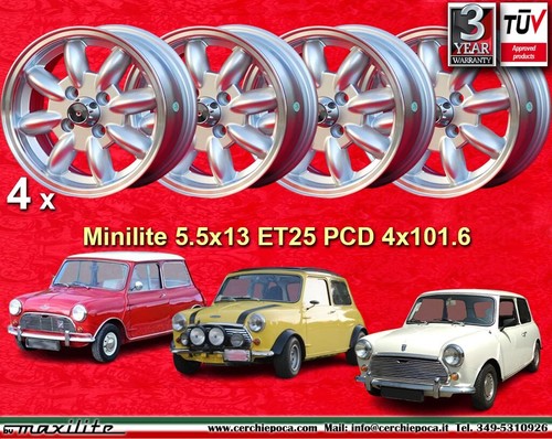 Cerchi mini minilite 5x13 - cerchi,