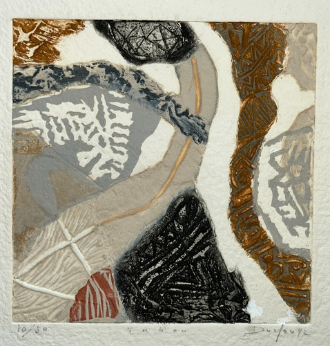 Tabou gravure signée pierre - signée,