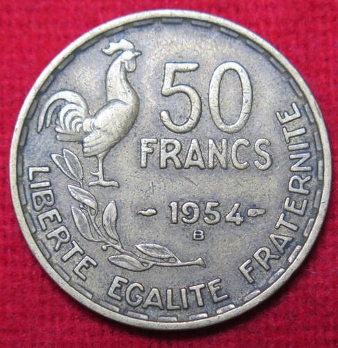 Moneta franchi francs - 50,