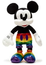 PELUCHE TOPOLINO MICKEY MOUSE ARCOBALENO RAINBOW 43 CM EDIZIONE LIMITATA