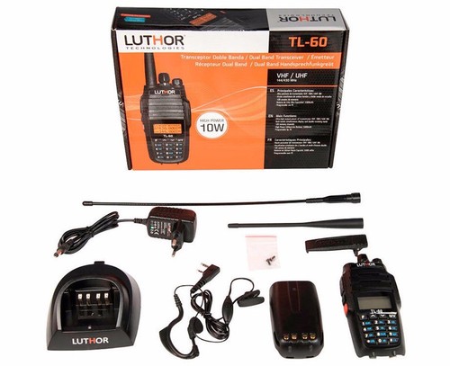 Walkie bibanda vhf uhf luthor - bibanda, vhf/uhf