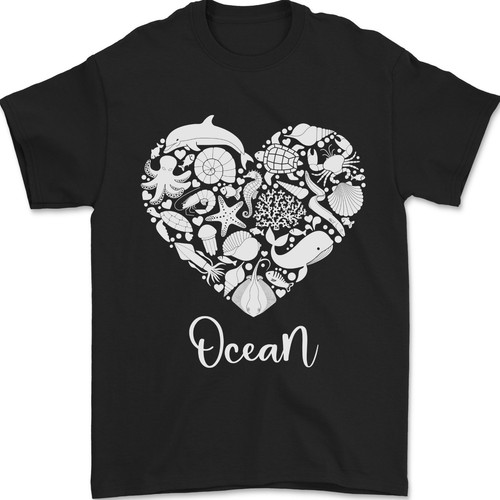Ocean heart ecologia delfino - ocean,