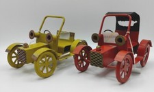 Coppia Macchinine Vintage Giocatolli D'epoca