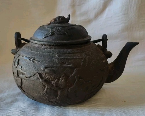 Antica teiera ghisa cina - antica,