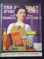 Vintage Saturday Evening Post May 4,1940 Johnn Hyde Phillips cover