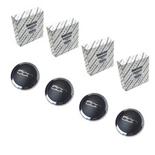 4x Coprimozzo Originale Fiat Copricerchio Copricerchio Ø 55 mm 500 500C 51884863 