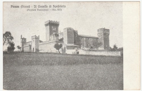 Pienza siena il castello - pienza,