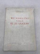 FRANCESCO ORLANDO - MUSSOLINI