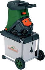 ® Trituratrice Da Giardino Elettrica 3100W Rami 40Mm Cippatrice Trituratore Cont