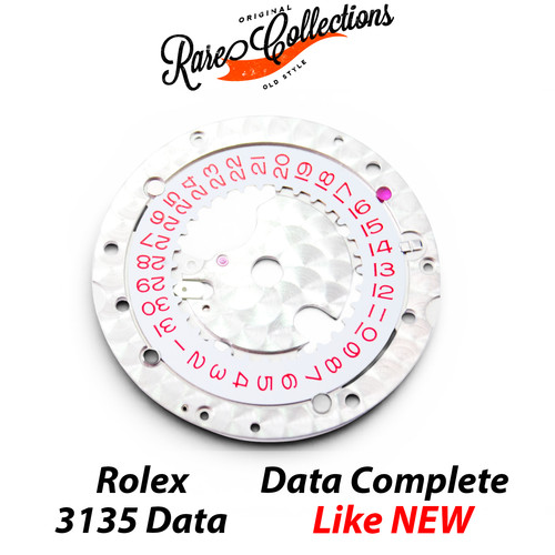 Rolex 3135 data completo rosso - rolex,