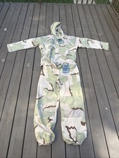 Giacca militare XL regular desert mimetica Gore-Tex parka e pantaloni adventure tech nuova con etichetta