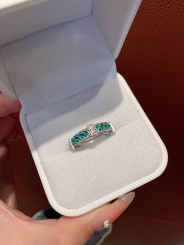 925 silver emerald wedding - 925,