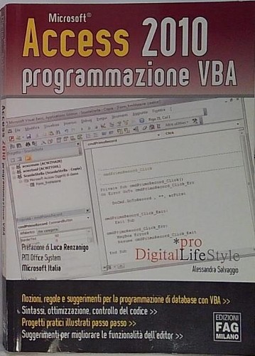 Salvaggio access 2010 - salvaggio,