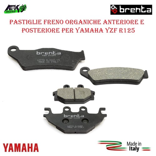 Kit pastiglie freno anteriore - pastiglie,
