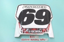 TABELLA PORTANUMERO HONDA CR 125  250   ELASTICO MANUBRIO ROTTO