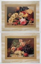 Fruit/Flowers/Grapes/Plums/Ros